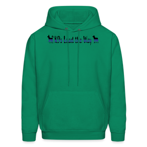 K9s Lead the Way - Police - Men's Hoodie - kelly green