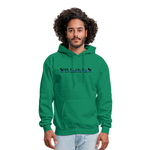 K9s Lead the Way - Police - Men's Hoodie - kelly green