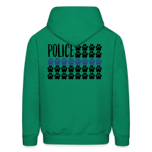 Load image into Gallery viewer, K9s Lead the Way - Police - Men&#39;s Hoodie - kelly green
