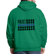 Load image into Gallery viewer, K9s Lead the Way - Police - Men&#39;s Hoodie - kelly green
