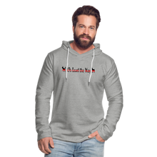 Load image into Gallery viewer, K9s Lead the Way - Police - Unisex Lightweight Terry Hoodie - heather gray
