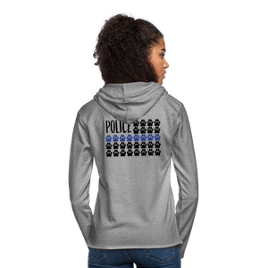 K9s Lead the Way - Police - Unisex Lightweight Terry Hoodie - heather gray