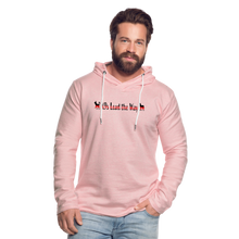 Load image into Gallery viewer, K9s Lead the Way - Police - Unisex Lightweight Terry Hoodie - cream heather pink
