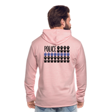 Load image into Gallery viewer, K9s Lead the Way - Police - Unisex Lightweight Terry Hoodie - cream heather pink
