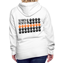 Load image into Gallery viewer, K9s Lead the Way - SAR - Women’s Premium Hoodie - white
