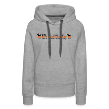 Load image into Gallery viewer, K9s Lead the Way - SAR - Women’s Premium Hoodie - heather grey
