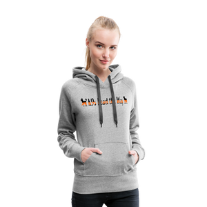 K9s Lead the Way - SAR - Women’s Premium Hoodie - heather grey