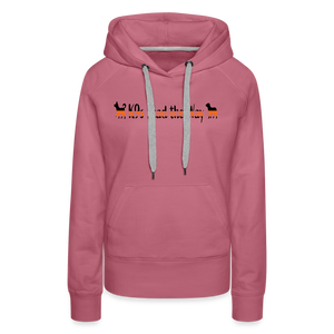 K9s Lead the Way - SAR - Women’s Premium Hoodie - mauve