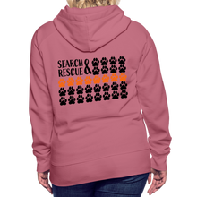 Load image into Gallery viewer, K9s Lead the Way - SAR - Women’s Premium Hoodie - mauve
