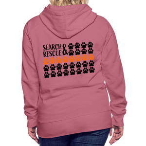 K9s Lead the Way - SAR - Women’s Premium Hoodie - mauve