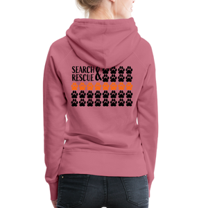 K9s Lead the Way - SAR - Women’s Premium Hoodie - mauve