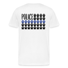 Load image into Gallery viewer, K9s Lead the Way - Police - Men&#39;s Premium T-Shirt - white
