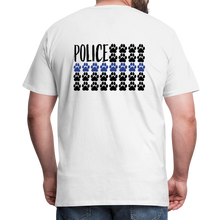 Load image into Gallery viewer, K9s Lead the Way - Police - Men&#39;s Premium T-Shirt - white
