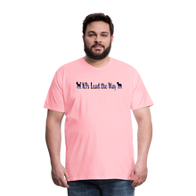 Load image into Gallery viewer, K9s Lead the Way - Police - Men&#39;s Premium T-Shirt - pink
