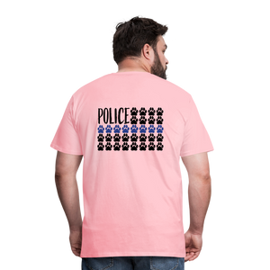 K9s Lead the Way - Police - Men's Premium T-Shirt - pink