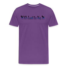 Load image into Gallery viewer, K9s Lead the Way - Police - Men&#39;s Premium T-Shirt - purple
