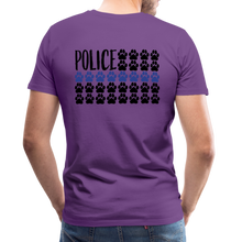 Load image into Gallery viewer, K9s Lead the Way - Police - Men&#39;s Premium T-Shirt - purple
