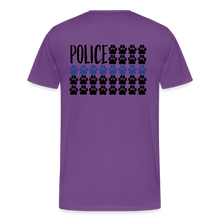 Load image into Gallery viewer, K9s Lead the Way - Police - Men&#39;s Premium T-Shirt - purple
