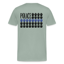 Load image into Gallery viewer, K9s Lead the Way - Police - Men&#39;s Premium T-Shirt - steel green
