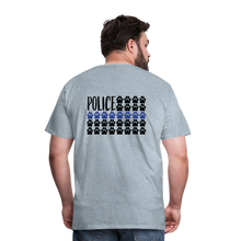 Load image into Gallery viewer, K9s Lead the Way - Police - Men&#39;s Premium T-Shirt - heather ice blue
