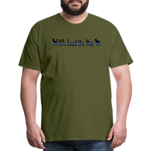 Load image into Gallery viewer, K9s Lead the Way - Police - Men&#39;s Premium T-Shirt - olive green
