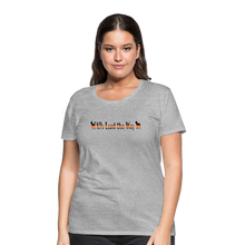 Load image into Gallery viewer, K9s Lead the Way - SAR - Women’s Premium T-Shirt - heather gray
