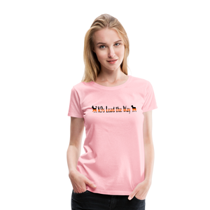 K9s Lead the Way - SAR - Women’s Premium T-Shirt - pink