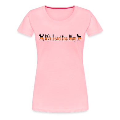 K9s Lead the Way - SAR - Women’s Premium T-Shirt - pink