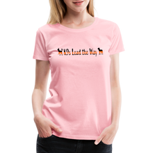 Load image into Gallery viewer, K9s Lead the Way - SAR - Women’s Premium T-Shirt - pink
