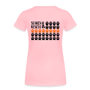 K9s Lead the Way - SAR - Women’s Premium T-Shirt - pink