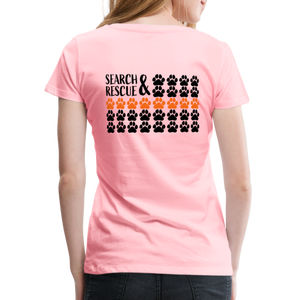 K9s Lead the Way - SAR - Women’s Premium T-Shirt - pink