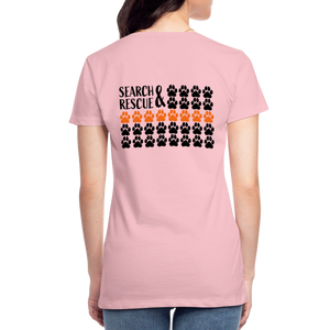 K9s Lead the Way - SAR - Women’s Premium T-Shirt - pink