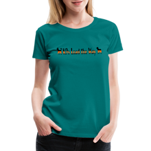 Load image into Gallery viewer, K9s Lead the Way - SAR - Women’s Premium T-Shirt - teal
