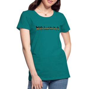 K9s Lead the Way - SAR - Women’s Premium T-Shirt - teal