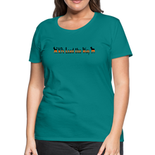 Load image into Gallery viewer, K9s Lead the Way - SAR - Women’s Premium T-Shirt - teal
