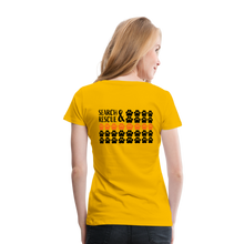 Load image into Gallery viewer, K9s Lead the Way - SAR - Women’s Premium T-Shirt - sun yellow
