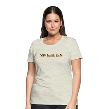 Load image into Gallery viewer, K9s Lead the Way - SAR - Women’s Premium T-Shirt - heather oatmeal
