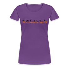 Load image into Gallery viewer, K9s Lead the Way - SAR - Women’s Premium T-Shirt - purple
