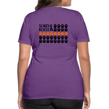 Load image into Gallery viewer, K9s Lead the Way - SAR - Women’s Premium T-Shirt - purple
