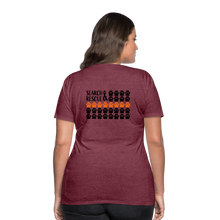 Load image into Gallery viewer, K9s Lead the Way - SAR - Women’s Premium T-Shirt - heather burgundy
