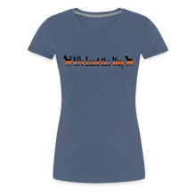 Load image into Gallery viewer, K9s Lead the Way - SAR - Women’s Premium T-Shirt - heather blue
