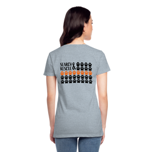 K9s Lead the Way - SAR - Women’s Premium T-Shirt - heather ice blue