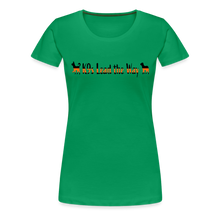 Load image into Gallery viewer, K9s Lead the Way - SAR - Women’s Premium T-Shirt - kelly green
