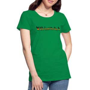 K9s Lead the Way - SAR - Women’s Premium T-Shirt - kelly green