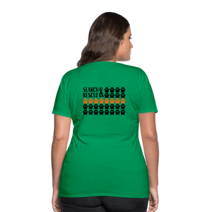 K9s Lead the Way - SAR - Women’s Premium T-Shirt - kelly green