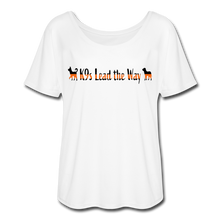 Load image into Gallery viewer, K9s Lead the Way - SAR - Women’s Flowy T-Shirt - white
