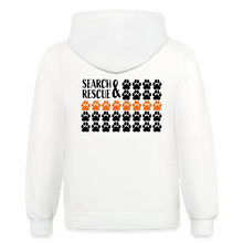 Load image into Gallery viewer, K9s Lead the Way - SAR - Contrast Hoodie - white/gray
