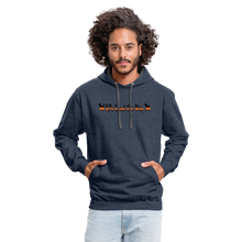 Load image into Gallery viewer, K9s Lead the Way - SAR - Contrast Hoodie - indigo heather/asphalt
