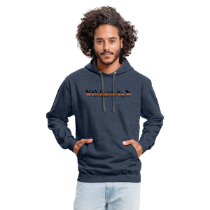 K9s Lead the Way - SAR - Contrast Hoodie - indigo heather/asphalt