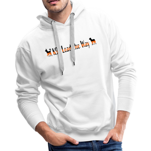 K9s Lead the Way - SAR - Men’s Premium Hoodie - white